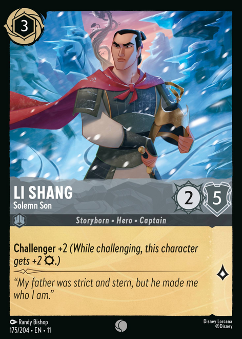 Li Shang - Solemn Son (Foil)