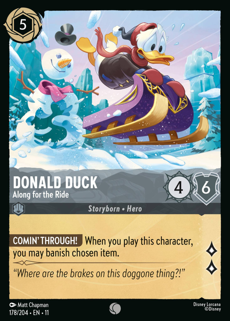 Donald Duck - Along for the Ride (Foil)
