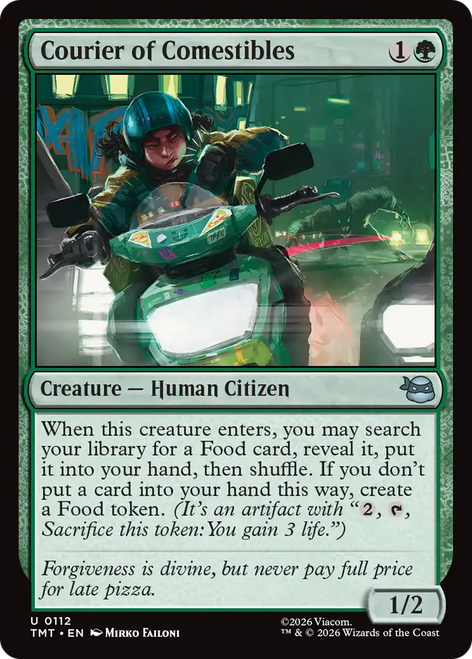 Courier of Comestibles