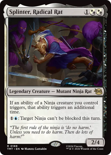 Splinter, Radical Rat