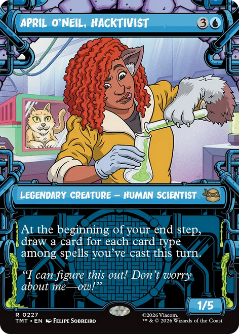 April O'Neil, Hacktivist (Showcase Frame)