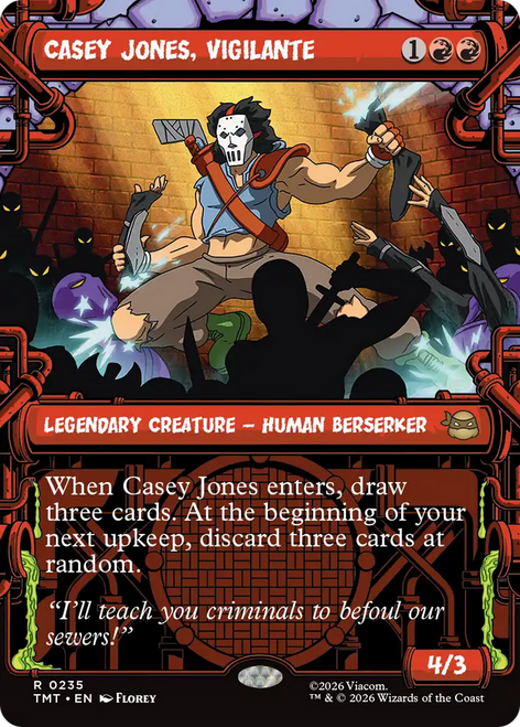 Casey Jones, Vigilante (Showcase Frame)