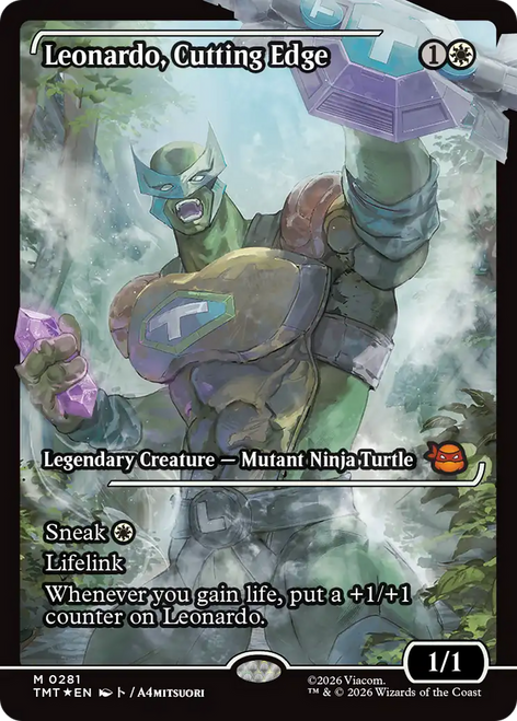 Leonardo, Cutting Edge (Japan Showcase Foil)