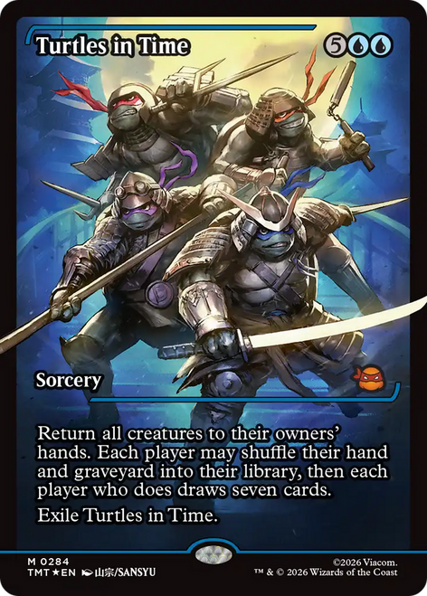 Turtles in Time (Japan Showcase Foil)