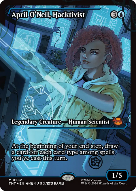 April O'Neil, Hacktivist (Japan Showcase Foil)