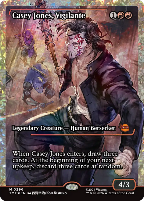Casey Jones, Vigilante (Japan Showcase Fracture Foil)