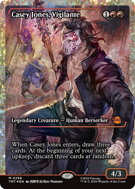Casey Jones, Vigilante (Japan Showcase Fracture Foil)
