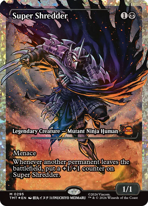 Super Shredder (Japan Showcase Fracture Foil)