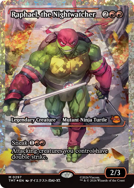 Raphael, the Nightwatcher (Japan Showcase Fracture Foil)