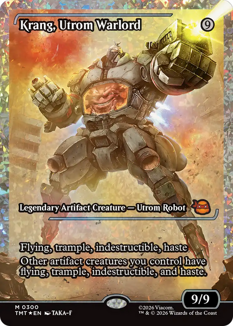 Krang, Utrom Warlord (Japan Showcase Fracture Foil)