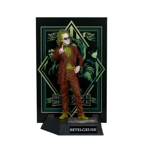 Movie Maniacs: Beetlejuice Beetlejuice - Betelgeuse 6-Inch Posed Figure [Glow In The Dark Edition]