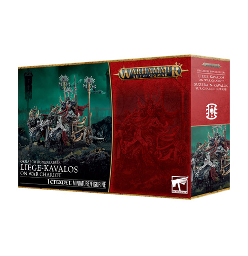 Warhammer: Age of Sigmar - Ossiarch Bonereapers: Liege-Kavalos on War Chariot