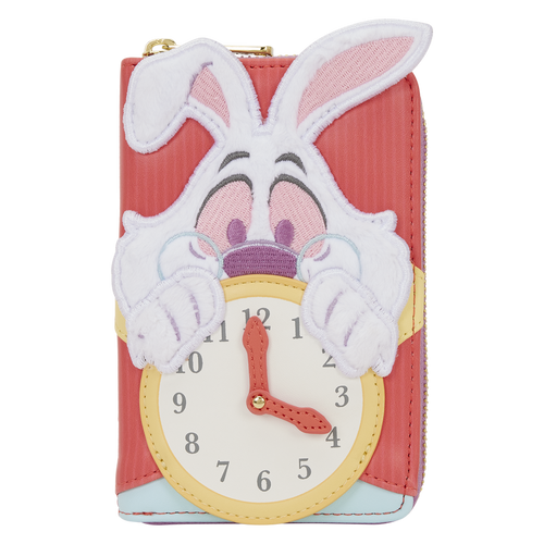 Disney: Alice in Wonderland White Rabbit Zip Around Wallet