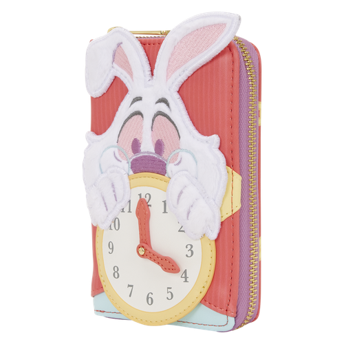 Disney: Alice in Wonderland White Rabbit Zip Around Wallet