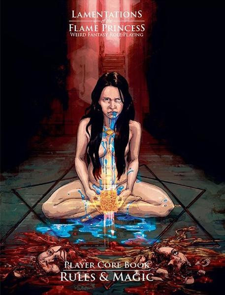 Lamentations of the Flame Princess: Rules & Magic (Variant Cover 2)