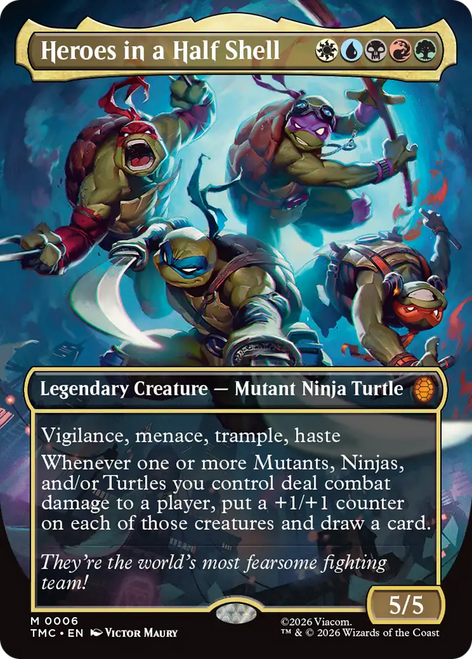 Heroes in a Half Shell (Borderless Art)