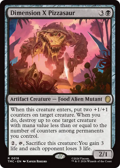 Dimension X Pizzasaur