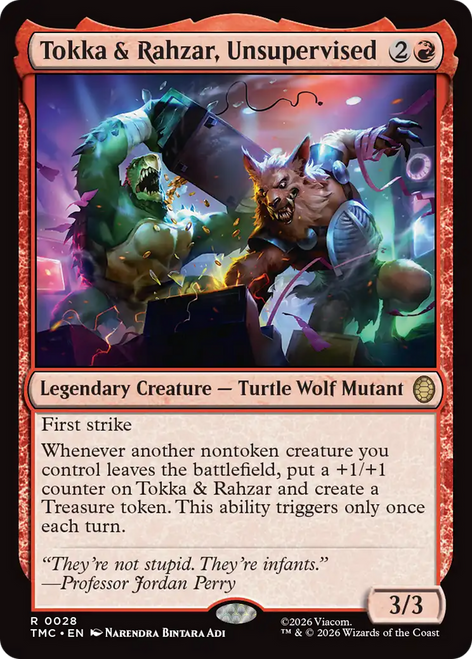 Tokka & Rahzar, Unsupervised