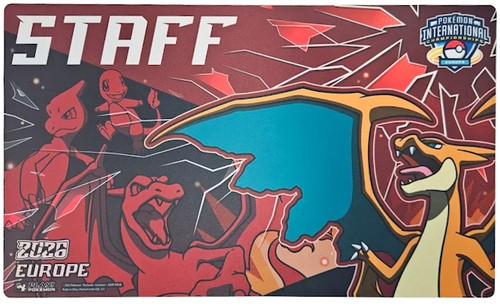 International Championships 2026 Europe STAFF Playmat - Mega Charizard Y