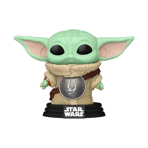 POP! Star Wars #819 Grogu with Mudhorn Chest Armour