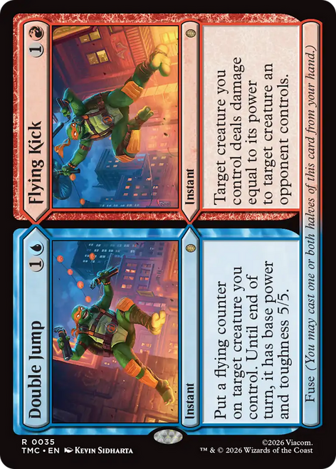 Double Jump // Flying kick (Surge Foil)