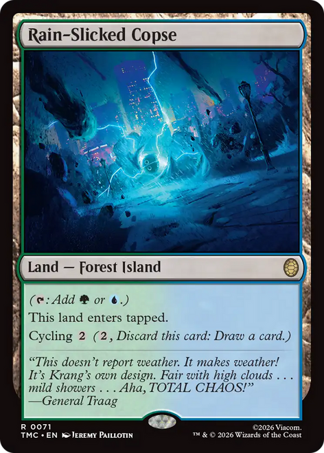 Rain-Slicked Copse (Surge Foil)