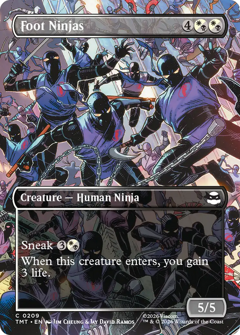 Foot Ninjas (Borderless Scene)