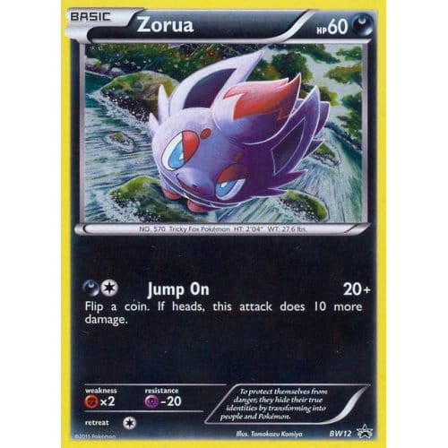 Black & White Promo BW12 Zorua