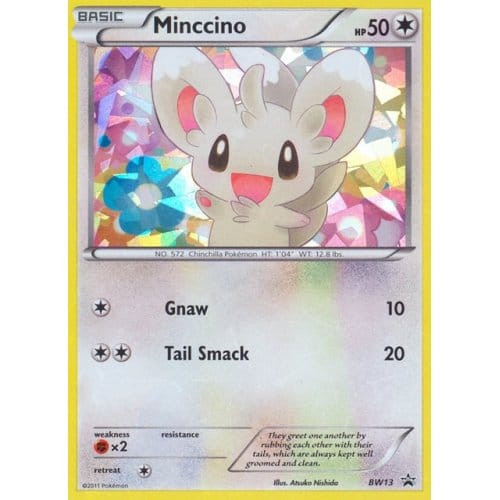 Black & White Promo BW13 Minncino (Shatter Holo)
