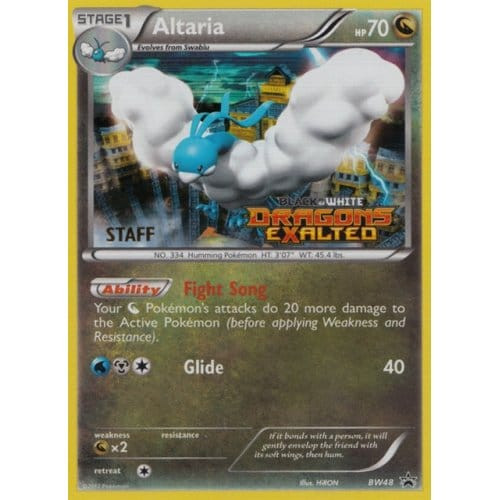 Black & White Promo BW48 Altaria (STAFF)