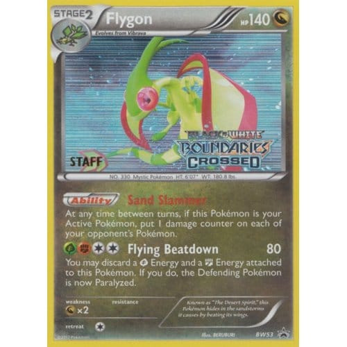 Black & White Promo BW53 Flygon (STAFF)
