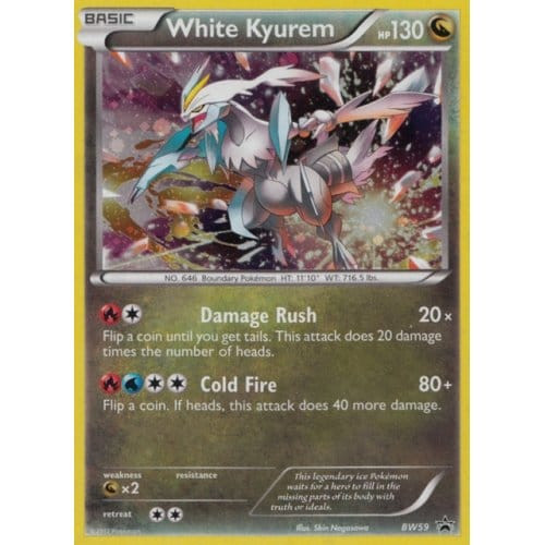Black & White Promo BW59 White Kyurem