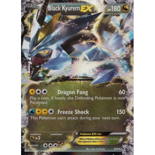 Black & White Promo BW62 Black Kyurem EX