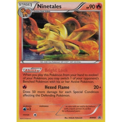 Black & White Promo BW66 Ninetales