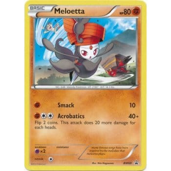 Black & White Promo BW69 Meloetta