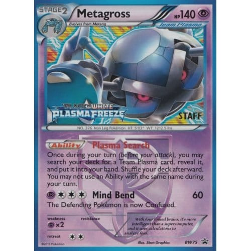 Black & White Promo BW75 Metagross (STAFF)
