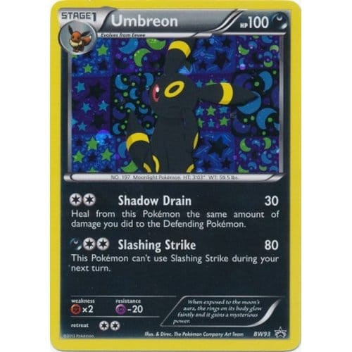 Black & White Promo BW93 Umbreon