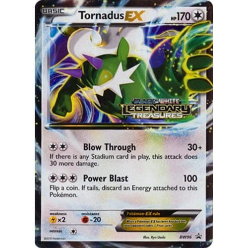 Black & White Promo BW96 Tornadus EX