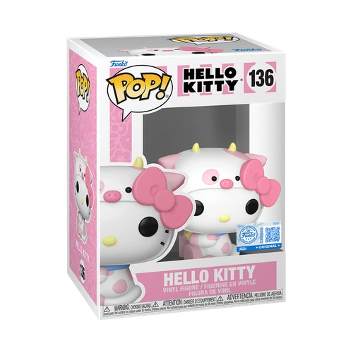 POP! Sanrio #136 Hello Kitty (Cow Cosplay)