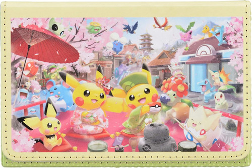 Pokemon Center Japan Kyoto Double Deck Box Hannari Tea Party Pikachu