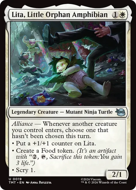 Lita, Little Orphan Amphibian (Foil)