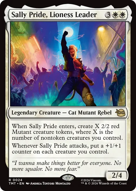 Sally Pride, Lioness Leader (Foil)
