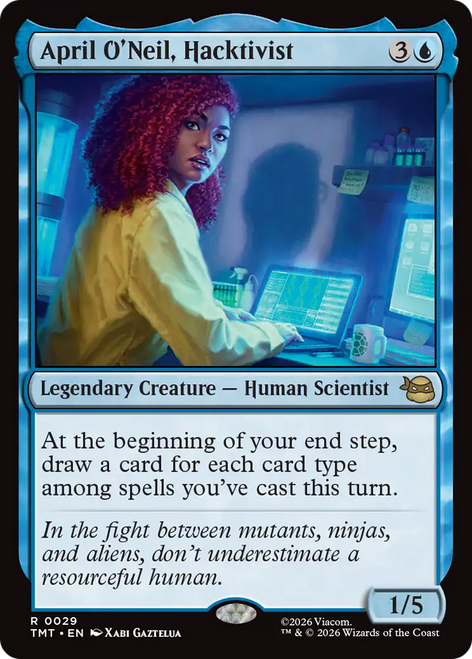 April O'Neil, Hacktivist (Foil)