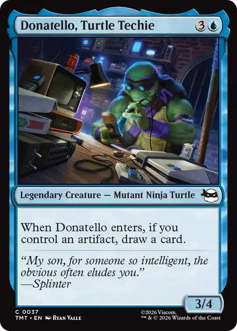 Donatello, Turtle Techie (Foil)