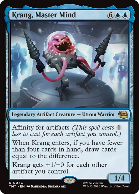 Krang, Master Mind (Foil)
