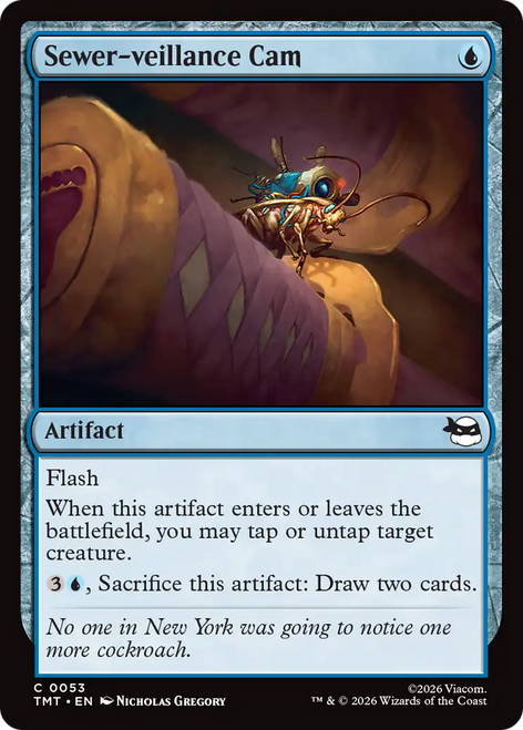 Sewer-veillance Cam (Foil)
