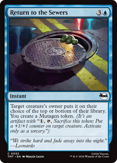Return to the Sewers (Foil)