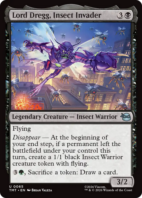 Lord Dregg, Insect Invader (Foil)
