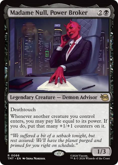 Madame Null, Power Broker (Foil)