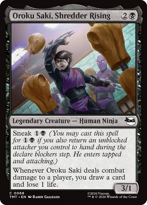 Oroku Saki, Shredder Rising (Foil)